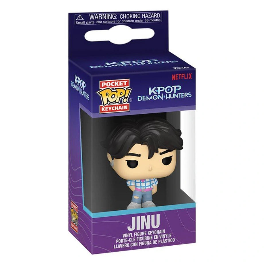 Funko Pocket POP! K-Pop Demon Hunters Jinu Vinyl Keychain (10.2 cm)