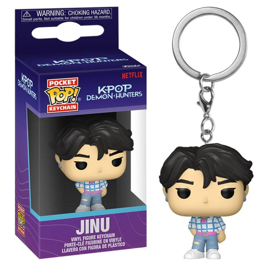 Funko Pocket POP! K-Pop Demon Hunters Jinu Vinyl Keychain (10.2 cm)