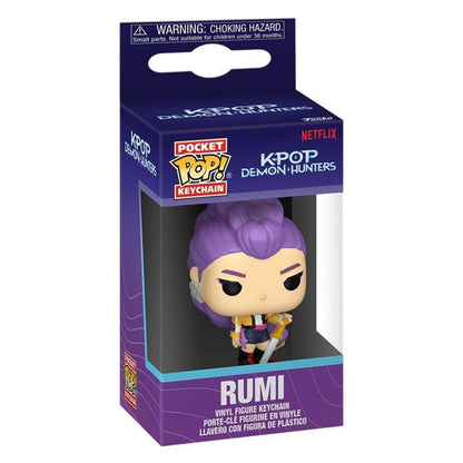 Funko Pocket POP! K-Pop Demon Hunters Rumi Vinyl Keychain (10.2 cm)