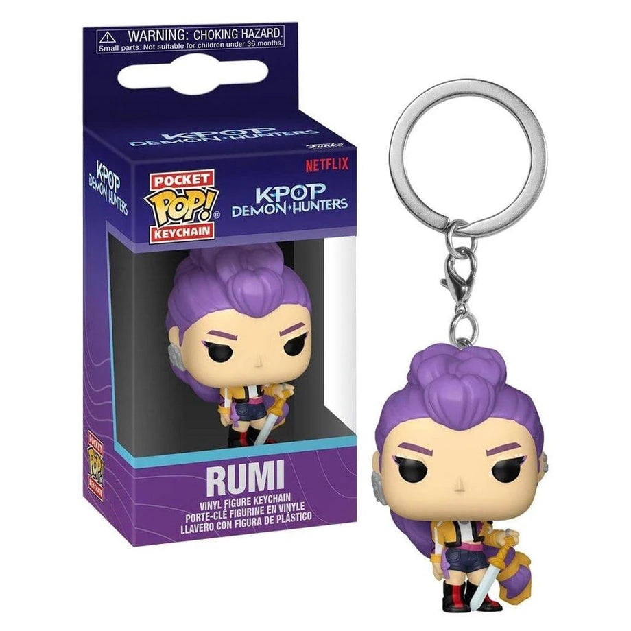 Funko Pocket POP! K-Pop Demon Hunters Rumi Vinyl Keychain (10.2 cm)