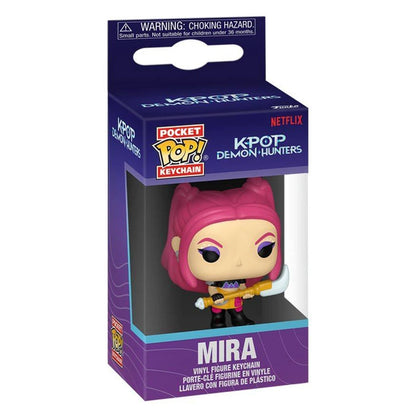 Funko Pocket POP! K-Pop Demon Hunters Mira Vinyl Keychain (10.2 cm)