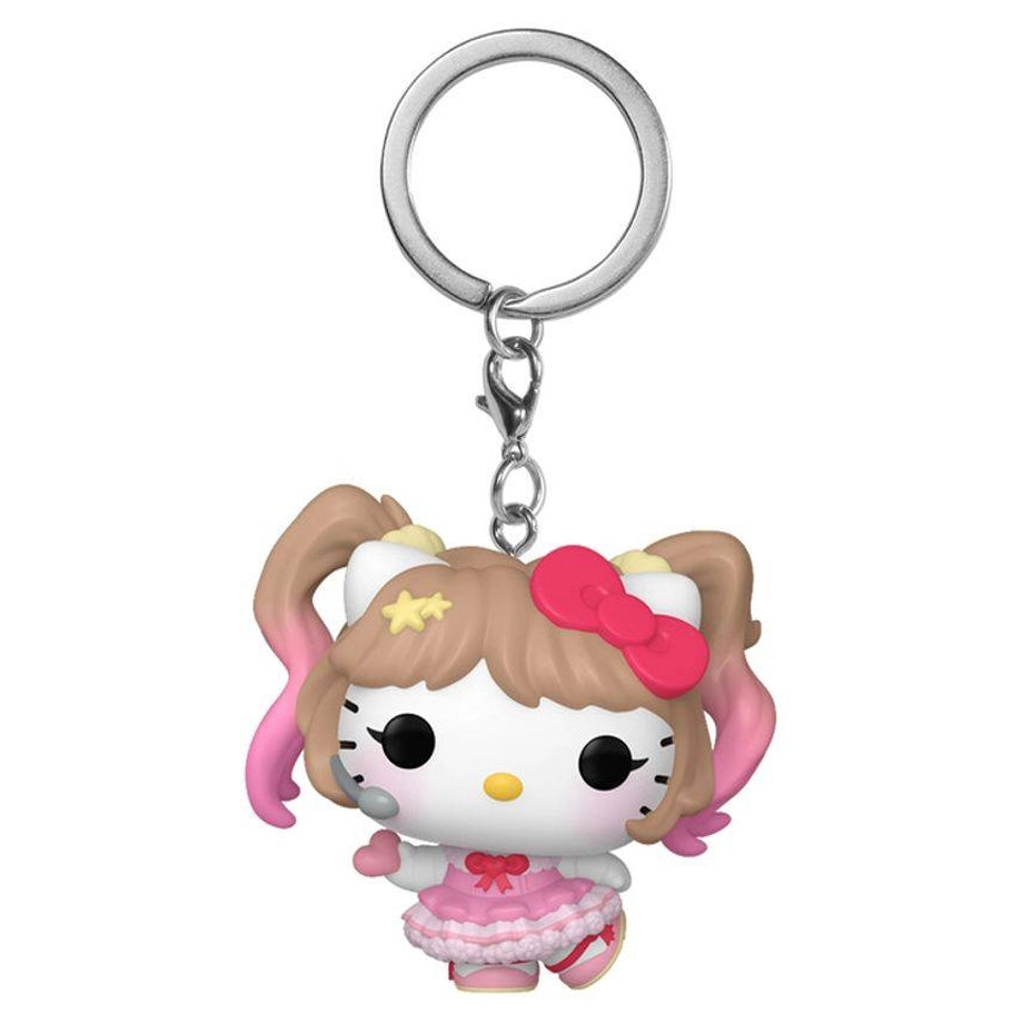 Funko Pocket POP! Sanrio Hello Kitty (K-POP Outfit) Vinyl Keychain (10.2 cm)