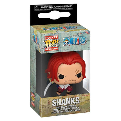 Funko Pocket POP! One Piece Shanks Vinyl Keychain (10.2 cm)