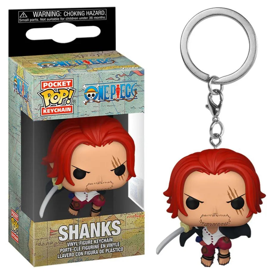 Funko Pocket POP! One Piece Shanks Vinyl Keychain (10.2 cm)