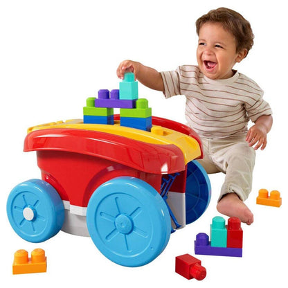 Fisher-Price Mega Bloks Scooping Wagon (20 Pieces)