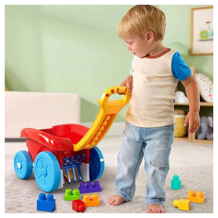 Fisher-Price Mega Bloks Scooping Wagon (20 Pieces)