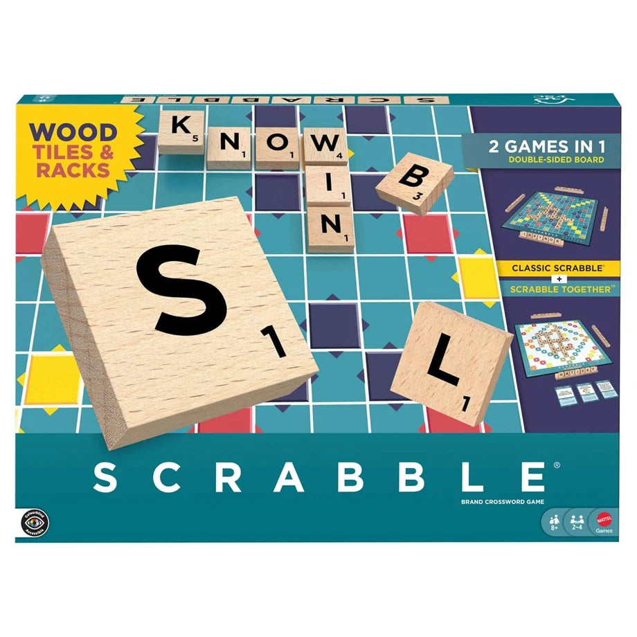 Scrabble 2-in-1 Game