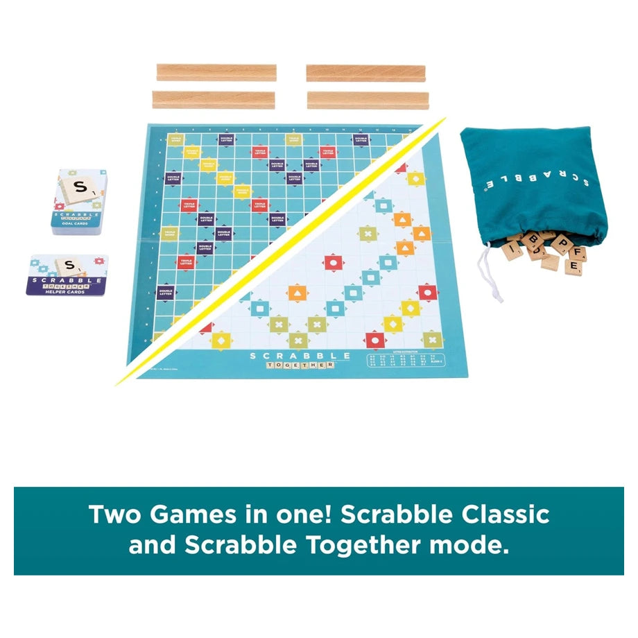 Scrabble 2-in-1 Game