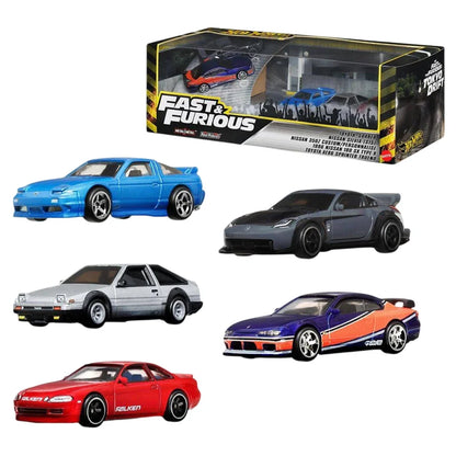 Hot Wheels Fast & Furious Premium Cars Set (Pack of 5)