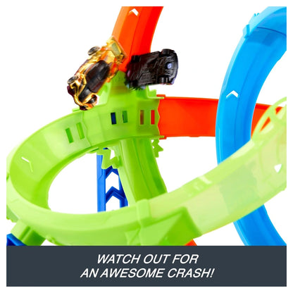 Hot Wheels Rapid Launch Cyclone Track Set