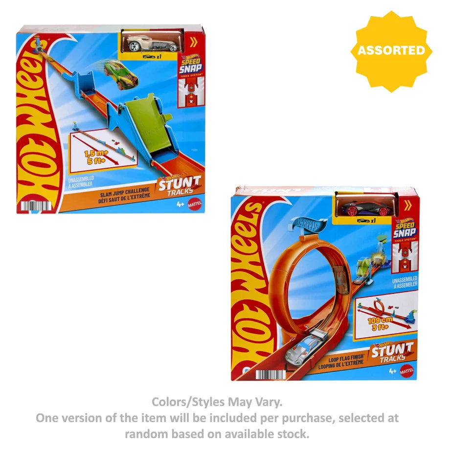 Hot Wheels Stunt Trucks Racing Track Set