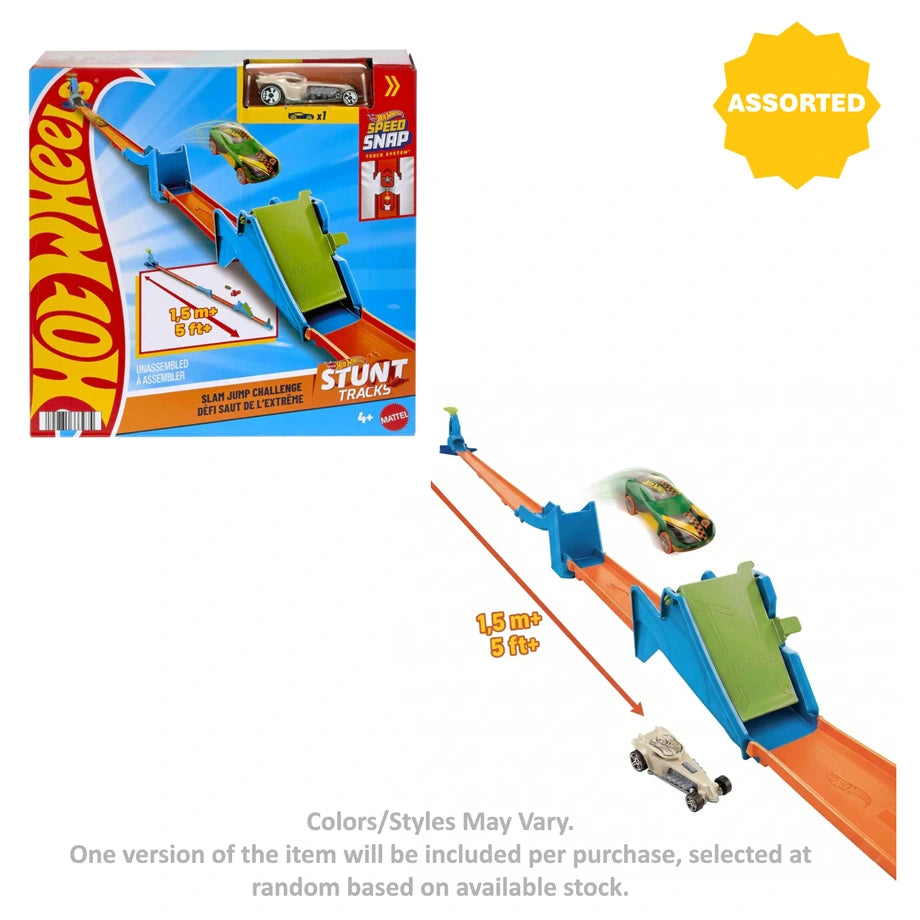 Hot Wheels Stunt Trucks Racing Track Set