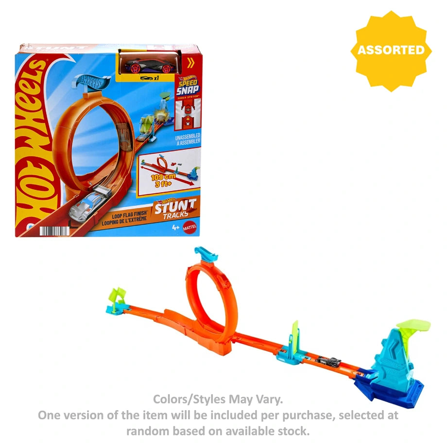 Hot Wheels Stunt Trucks Racing Track Set