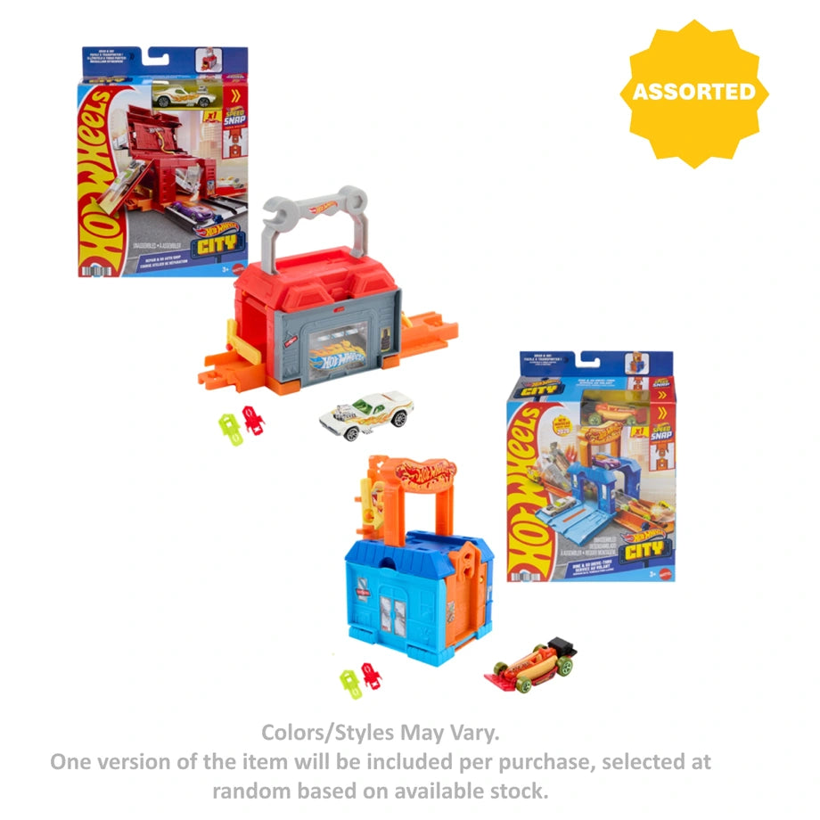 Hot Wheels City Grab & Go! Track Playset