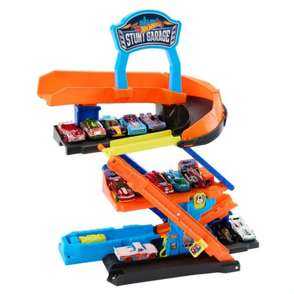 Hot Wheels City Transforming Stunt Garage Track Playset