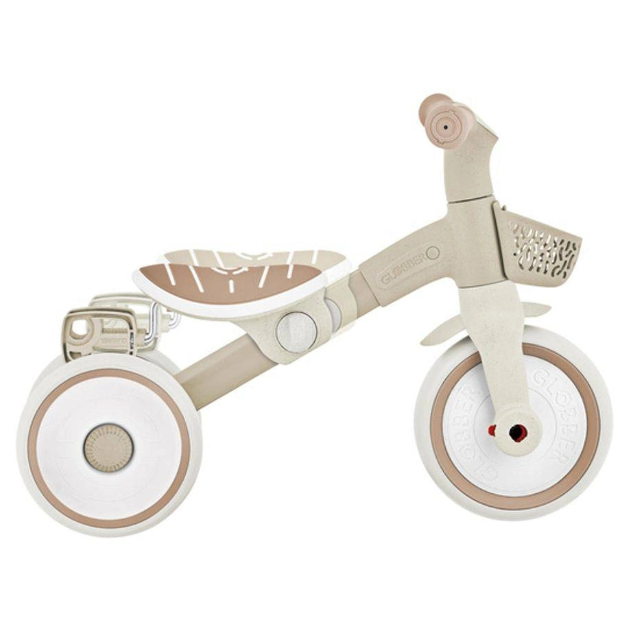 Globber Ecologic 2-in-1 Plus Learning Trike (Beige/White)
