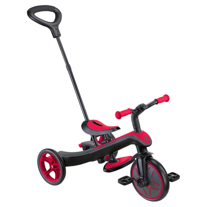 Globber Explorer Foldable 4-in-1 Convertible Trike (Red/Black)