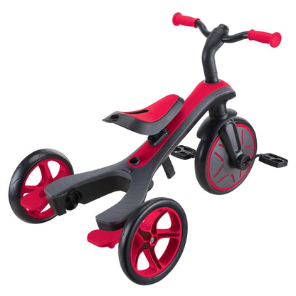 Globber Explorer Foldable 4-in-1 Convertible Trike (Red/Black)