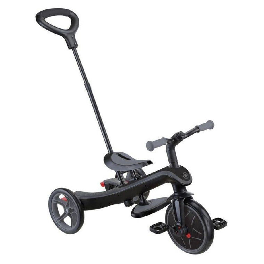 Globber Explorer Foldable 4-in-1 Convertible Trike (Grey/Black)