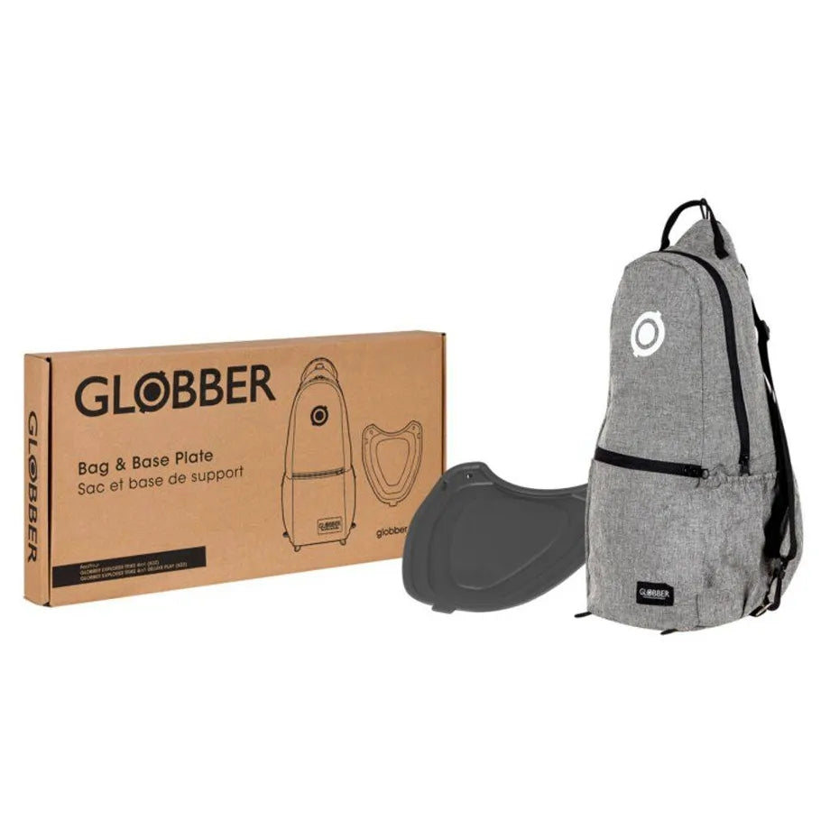 Globber Bag & Base Plate (Grey)