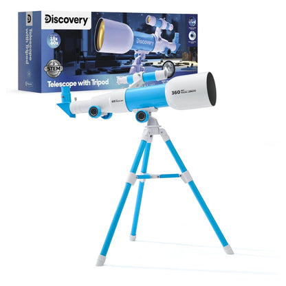 Discovery Telescope with Tripod (Blue/White)