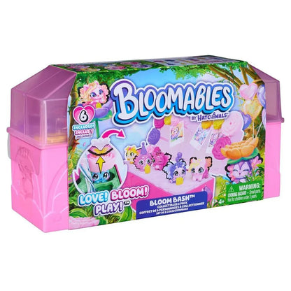 Hatchimals Bloomables Bloom Bash Collectible Figures Set (Pack of 6)