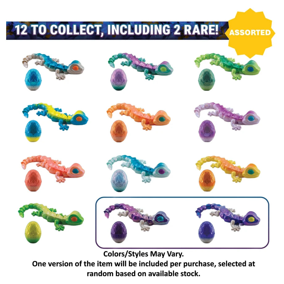 CrystaLynx Gecko Surprise Egg Capsule (22.8 cm)