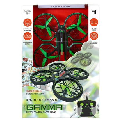 Sharper Image Gamma RC Quadcopter Drone (Green/Black)