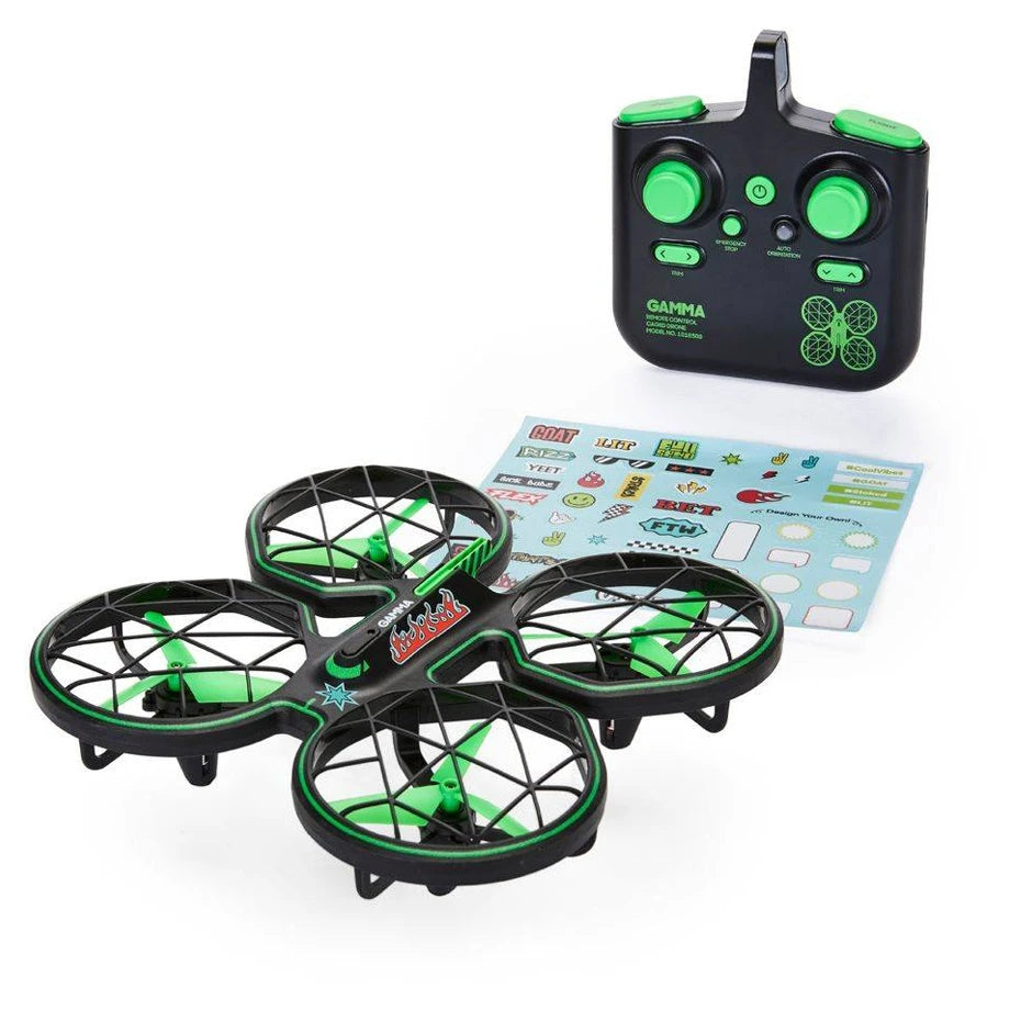 Sharper Image Gamma RC Quadcopter Drone (Green/Black)