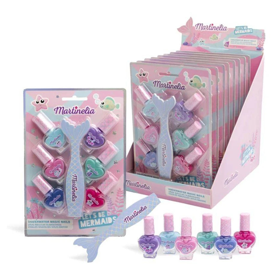 Martinelia Mermaid Nail Polish Set (7 Pieces)
