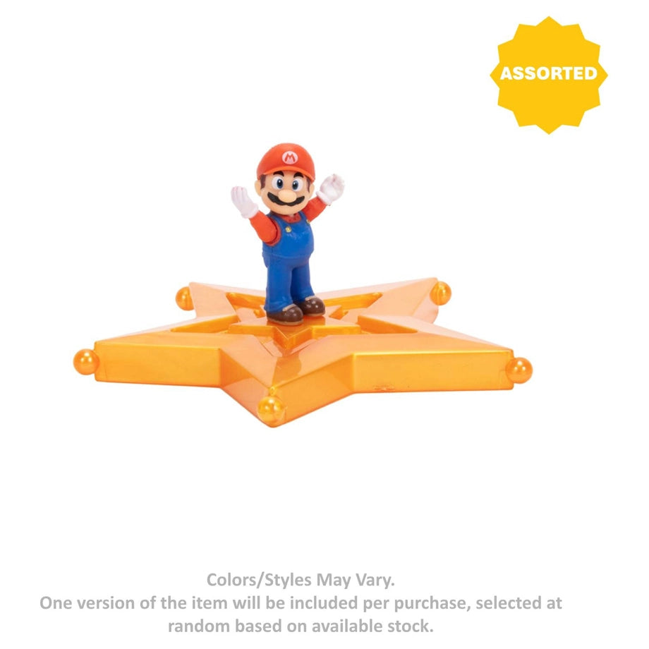 Nintendo Super Mario Galaxy Movie Mini Star Figure (Assorted)