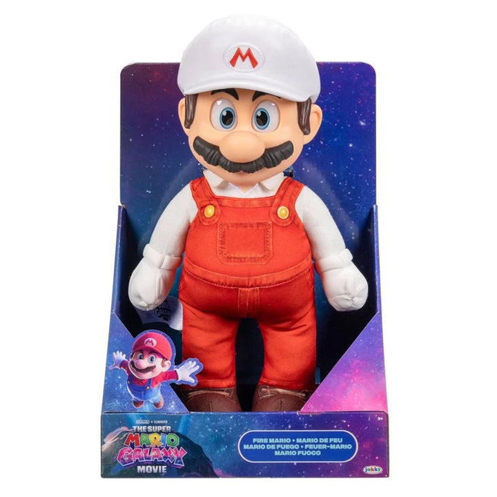 Nintendo Super Mario Galaxy Movie Fire Mario Plush (Red) – Halamama.com