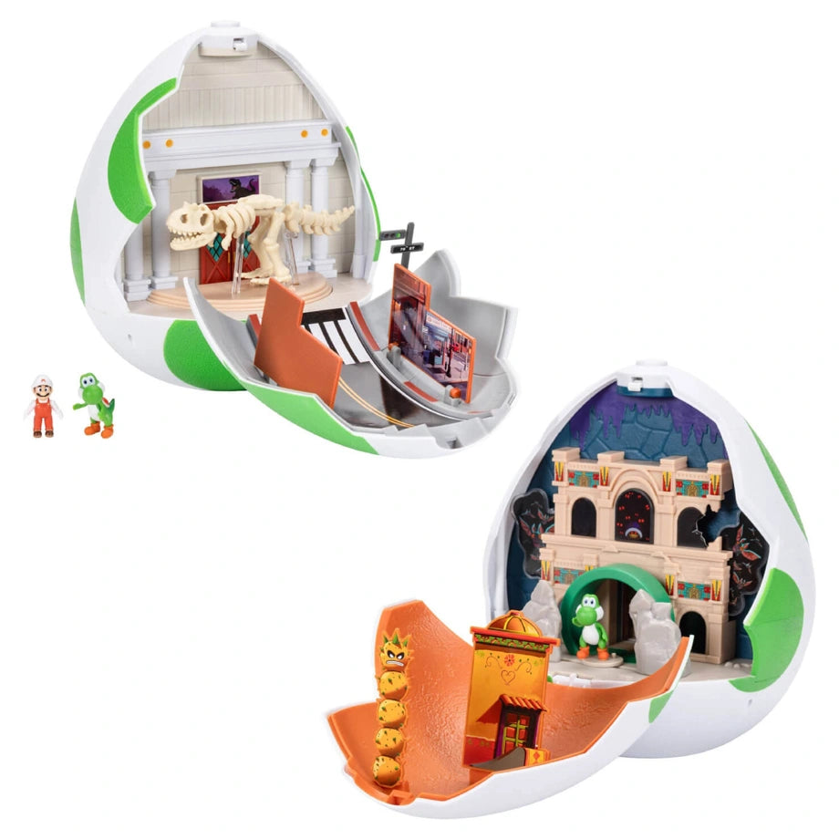 Nintendo Super Mario Galaxy Movie Yoshi Egg Playset