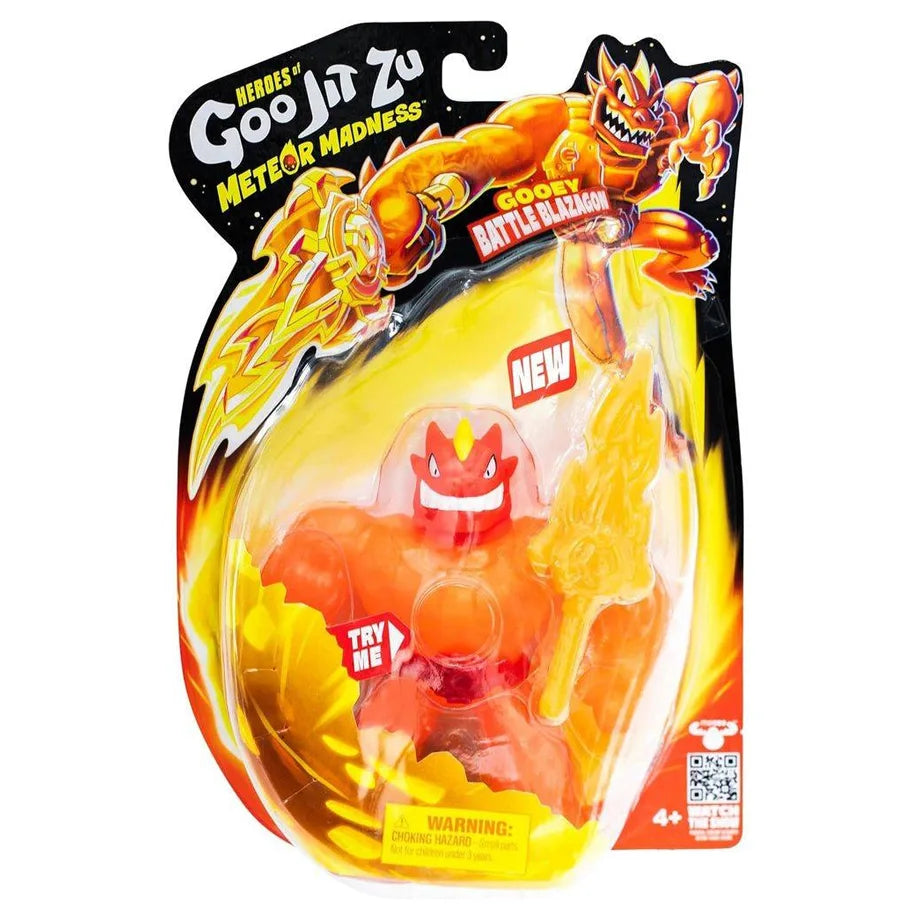 Heroes of Goo Jit Zu Meteor Madness Blazagon Action Figure