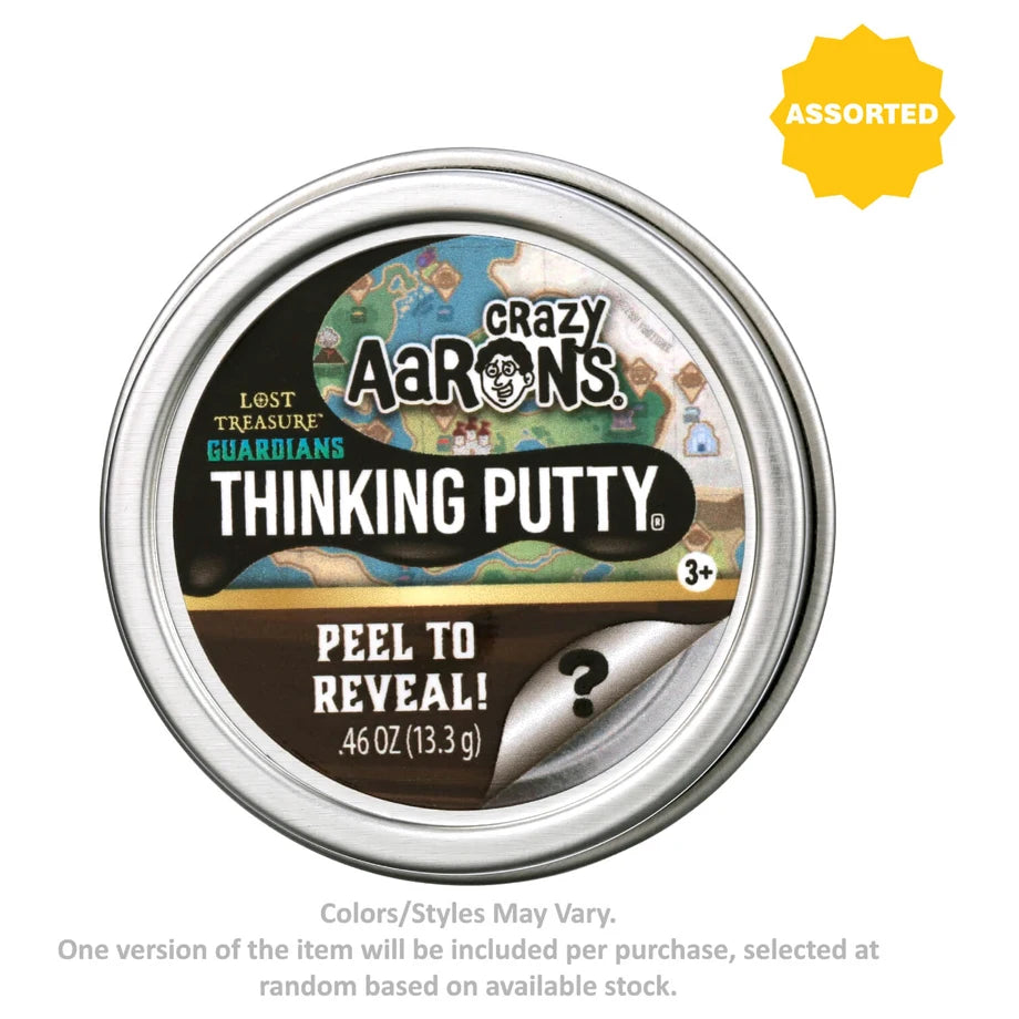 Crazy Aaron’s Peel To Reveal Lost Treasure Mini Thinking Putty (13.3 g)