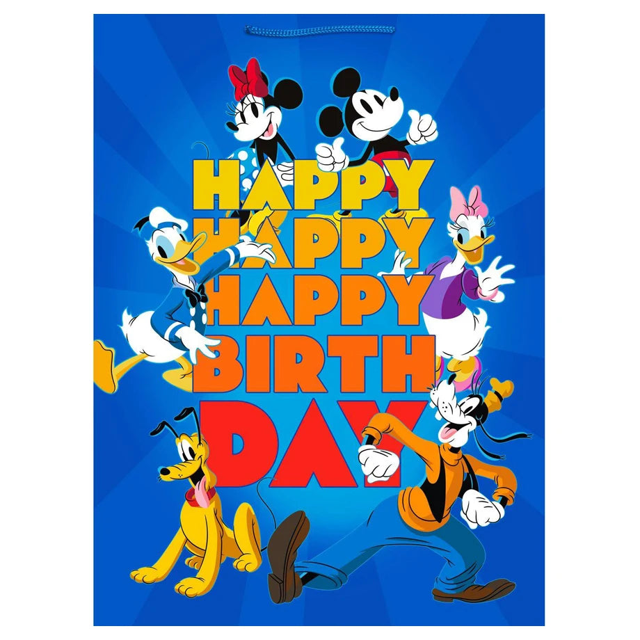 Hallmark Disney Mickey & Friends Happy Birthday Jumbo Gift Bag (37.34 x 20.83 x 50.8 cm)