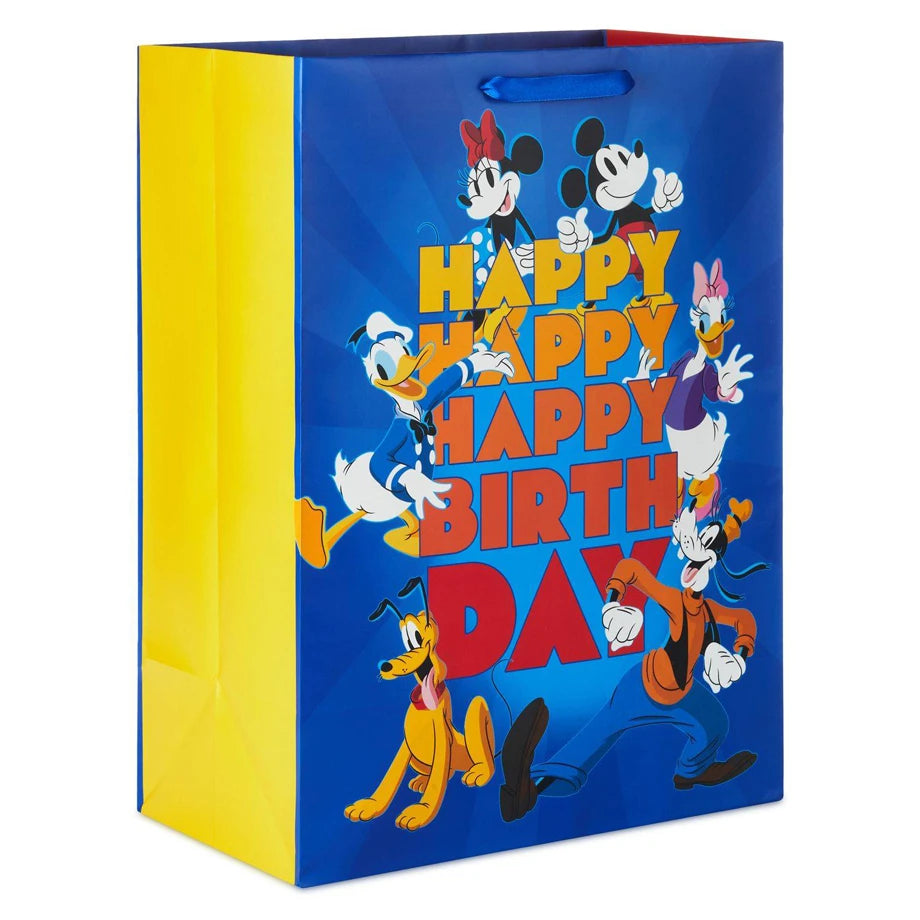 Hallmark Disney Mickey & Friends Happy Birthday Jumbo Gift Bag (37.34 x 20.83 x 50.8 cm)