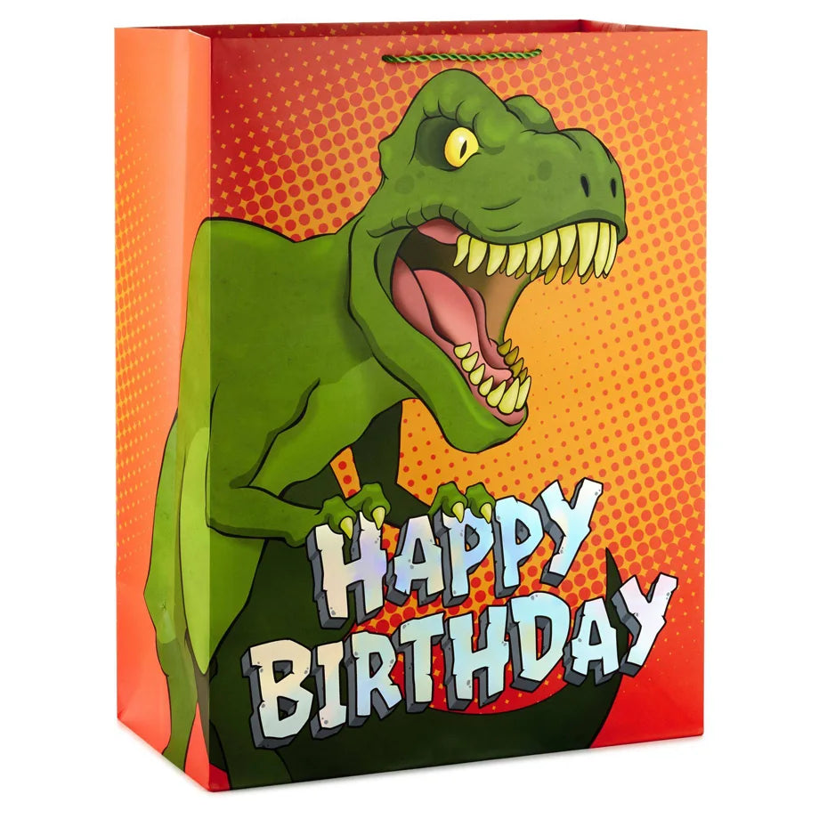 Hallmark Dino Happy Birthday Jumbo Gift Bag (37.3 x 20.8 x 50.8 cm)