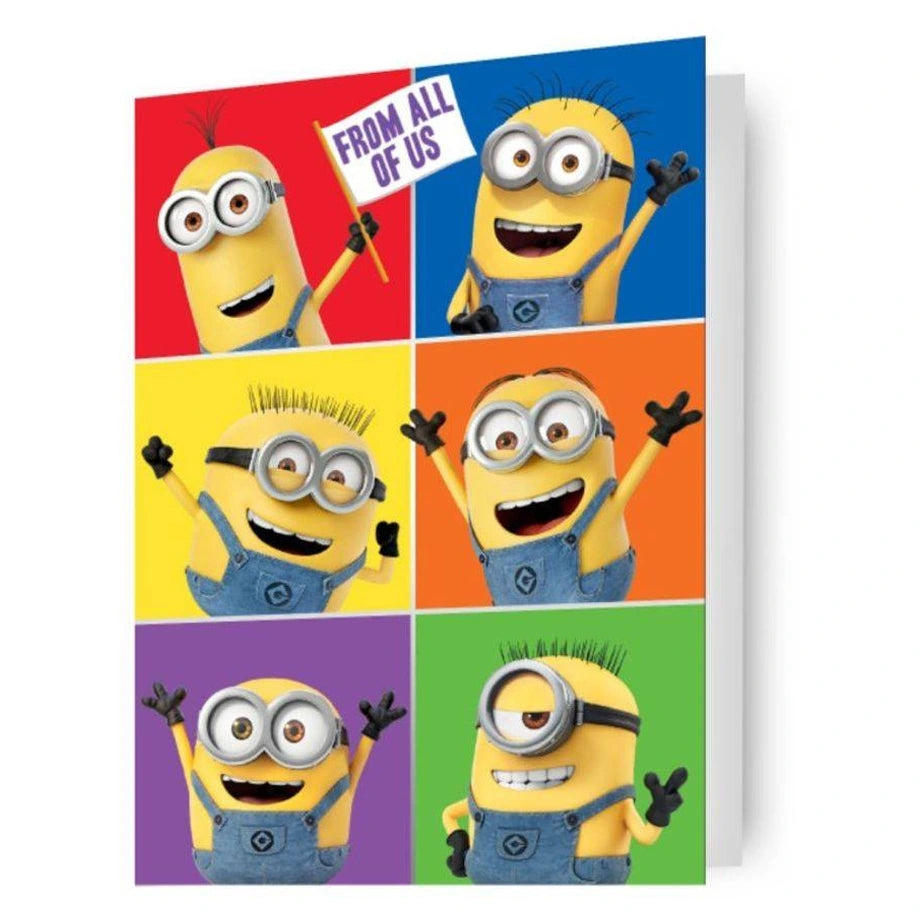 Danilo Minions From All of Us Greeting Card (12.7 x 17.78 cm)
