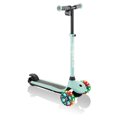 Globber E-Motion 4 Plus Electric 3-Wheel Foldable Kick Scooter (Mint Green)
