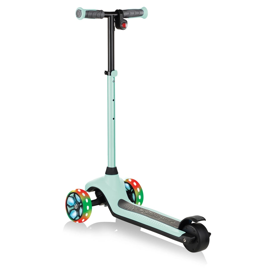 Globber E-Motion 4 Plus Electric 3-Wheel Foldable Kick Scooter (Mint Green)