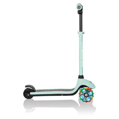 Globber E-Motion 4 Plus Electric 3-Wheel Foldable Kick Scooter (Mint Green)