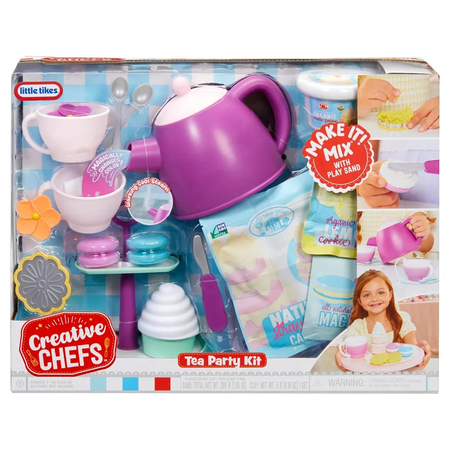 Little Tikes Creative Chefs Tea Party Kit (23 Cooking Accessories)