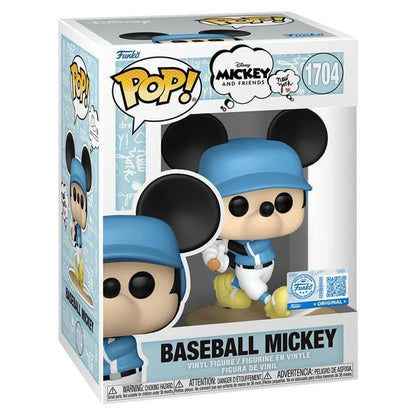 Funko POP! Disney Mickey and Friends Baseball Mickey Vinyl Figure (9.9 cm)