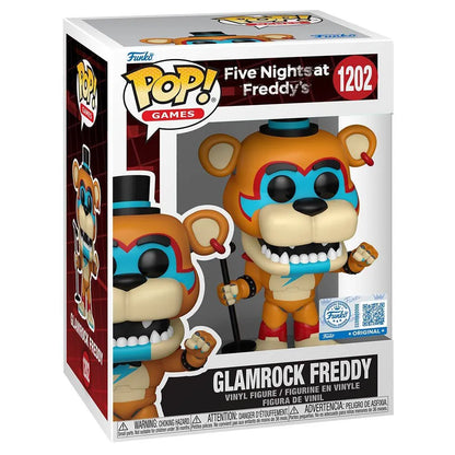 Funko POP! FNAF Security Breach Glamrock Freddy Figure (10.9 cm)