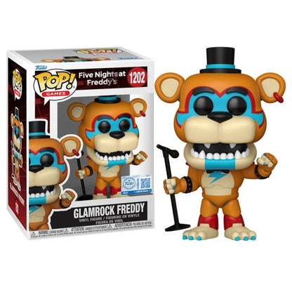 Funko POP! FNAF Security Breach Glamrock Freddy Figure (10.9 cm)