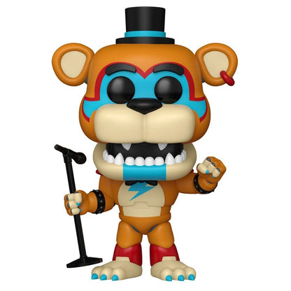 Funko POP! FNAF Security Breach Glamrock Freddy Figure (10.9 cm)