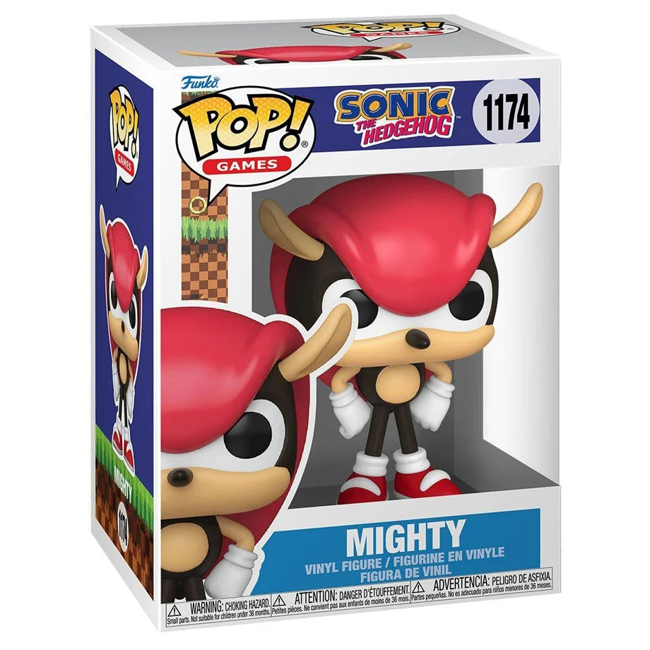 Funko POP! Sonic Mighty the Armadillo Figure (9.7 cm)