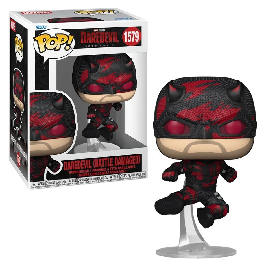 Funko POP! Daredevil Battle Damaged Figure (10.4 cm)