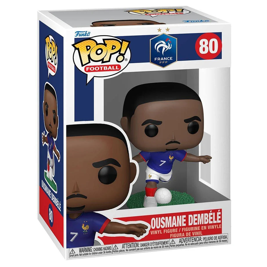 Funko POP! France Football Ousmane Dembélé Vinyl Figure (9.7 cm)